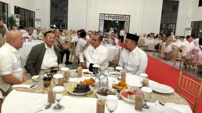 Partai Gerindra gelar buka puasa bersama dihadiri kader di Sumut.