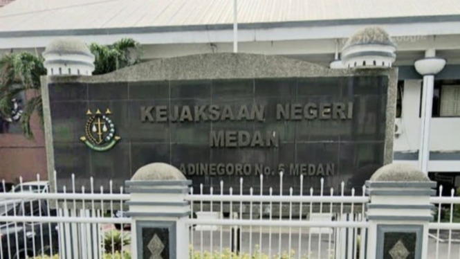 Kantor Kejaksaan Negeri (Kejari) Medan.