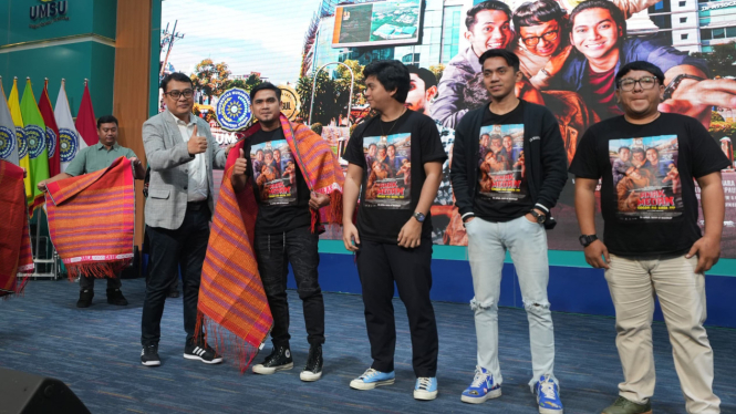 Pemain Film 'Anak Medan' sambangi Kampus UMSU.