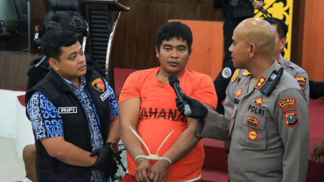 Irfan alias Ipan Jengkol, pelaku penembakan pelajar SMP.