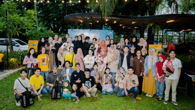 Pecinta anjing di Medan hadiri Cleofest & Roccommunity 2025.