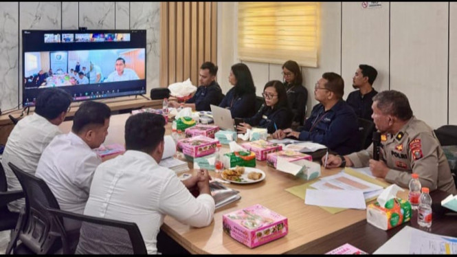 Ombudsman dan Polda Sumut gelar pembahasan 15 pengaduan terkait pelayanan kepolisian.