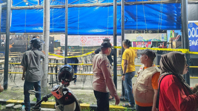 Polda Sumut grebek lokasi judi di Yanglim Plaza Medan.