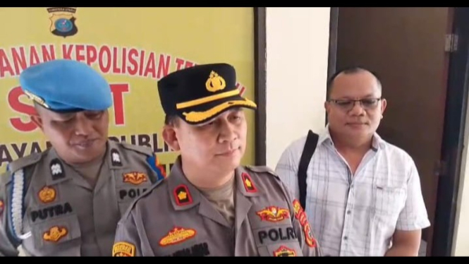 Kapolsek Medan Timur, Kompol. Agus Manimbul Butar-butar.