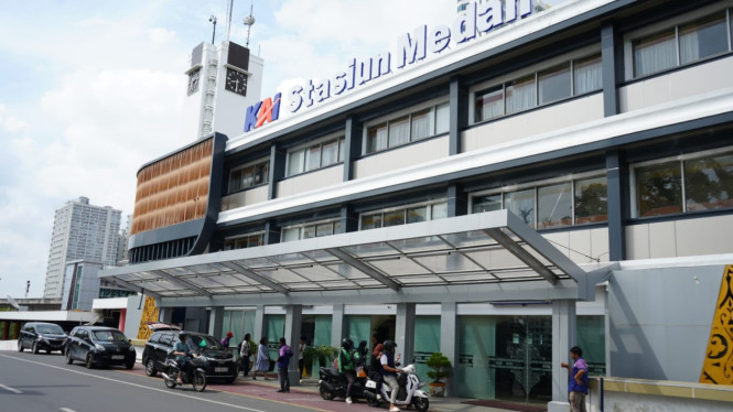 Aktivitas Stasiun Medan.