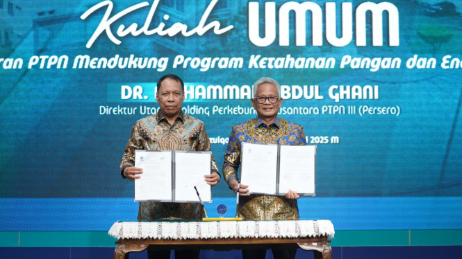 PTPN III dan UMSU jalin kerja sama.