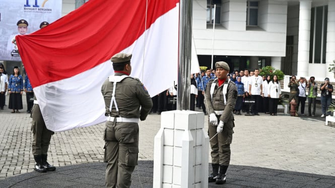 Peringatan ke-117 Hari Kebangkitan Nasional di Kantor Gubernur Sumut.