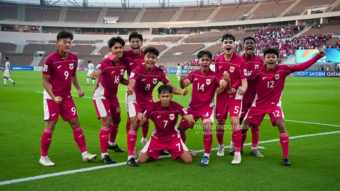 Para punggawa Timnas Indonesia U-17.