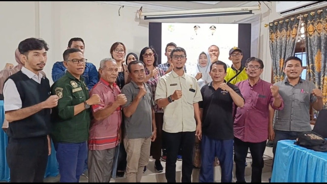 Pengurus Koperasi Merah Putih Sidorame Barat 1.