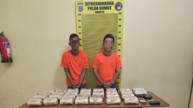 Para pelaku penyelundupan sabu kg.