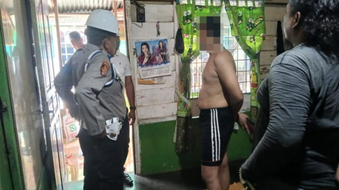 WK, polisi gadungan ditangkap Polsek Pangkalan Brandan.