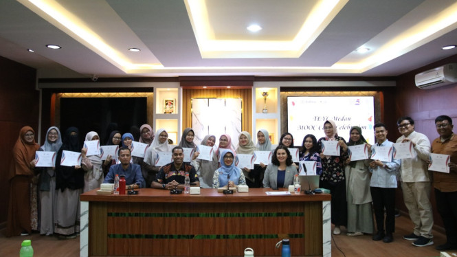 Konsulat Amerika dan UMSU Gelar Pelatihan Guru Bahasa Inggris Program MOOC.