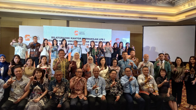 LPS I Medan saat silaturahmi dengan perbankan.