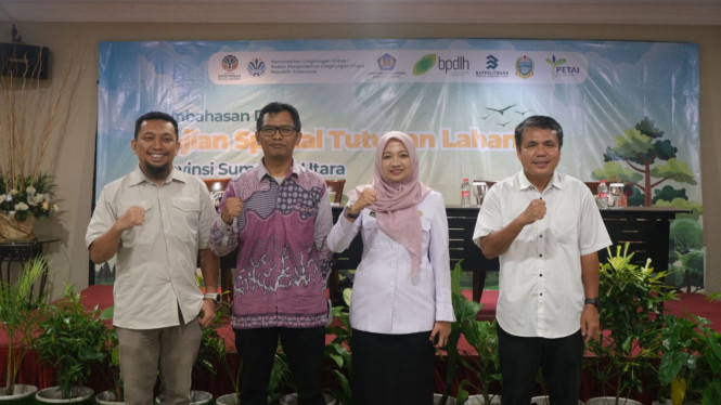 Dinas LHK Sumut dan Yayasan PETAI gelar FGD.