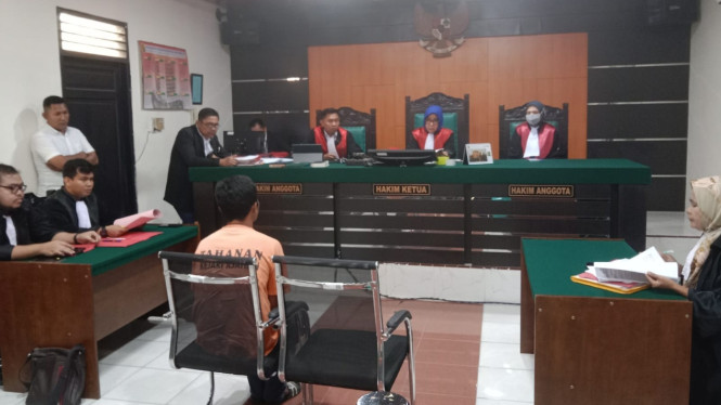 Sidang Kasus Sisik Tenggiling di PN Asahan.