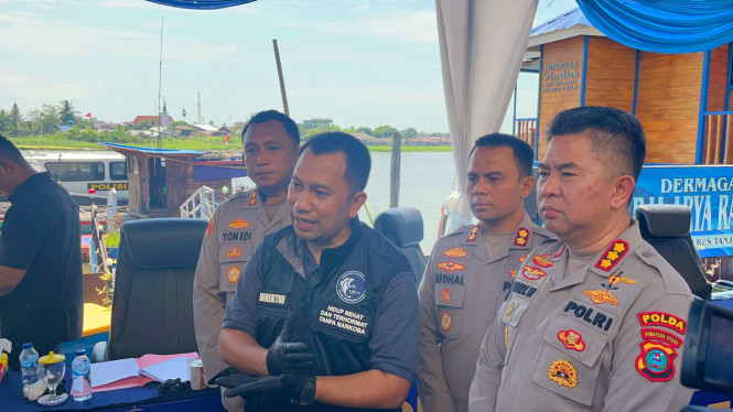 Direktur Narkoba Polda Sumut, Kombes Pol. Jean Calvijn Simanjuntak.
