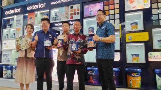 Peresmian pembukaan Dulux Experience Store dan Toko Sejahtera Tata Mandiri Kota Tebing Tinggi.