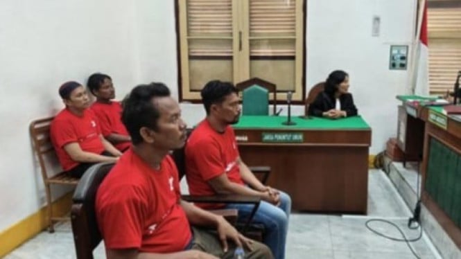 Sidang kasus sabu 40 kilogram, di PN Medan.