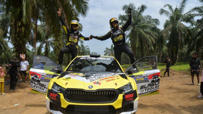 Musa Rajekshah Kejurnas Sumatera Rally 2025.