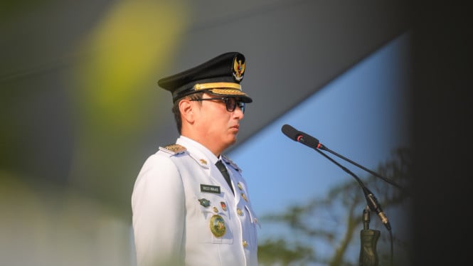 Walikota Medan, Rico Waas Pimpin Upacara HUT ke- 435 Medan.