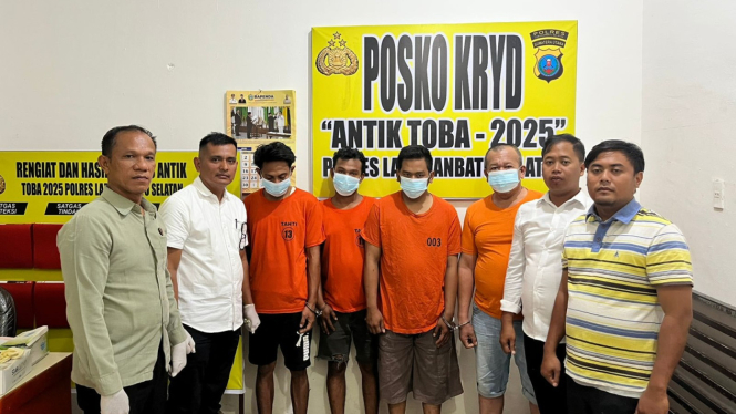 Polres Labusel ungkap 33 kasus narkotika.