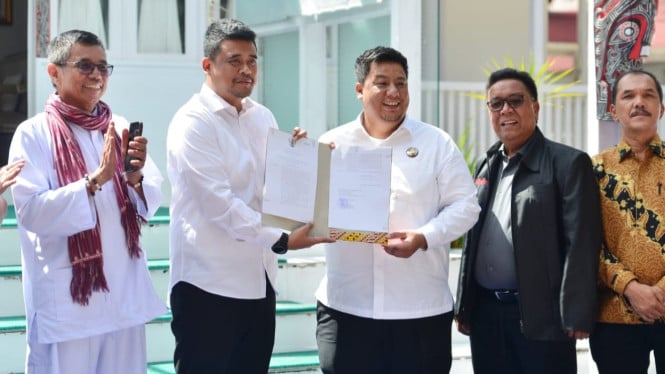 Gubernur Sumut, Bobby Nasution.