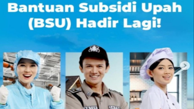 Bantuan subsidi upah.