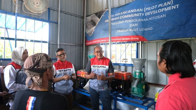 Pertamina dukung ekosistem pemberdayaan masyarakat.