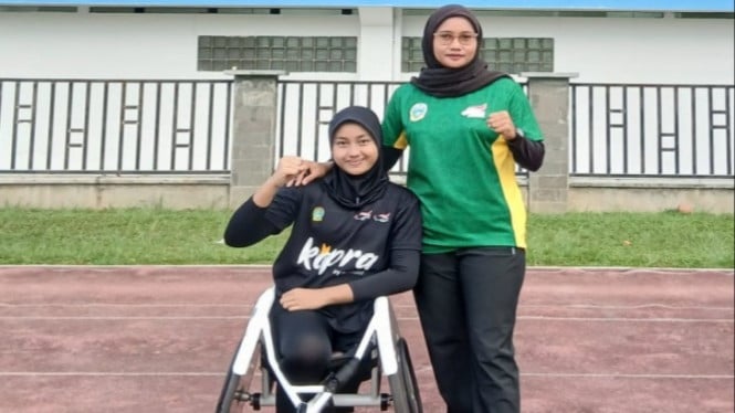 Atlet NPC Sumut, Adelia, lulus SKODI Kemenpora.