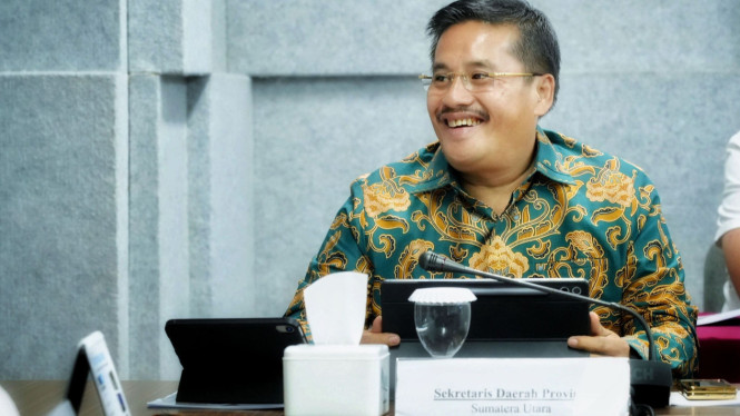 Sekda Sumut, Togap Simangunsong.