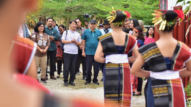 Revalidasi Geopark Kaldera Toba.