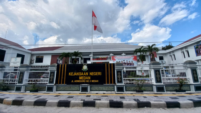 Kantor Kejari Medan.