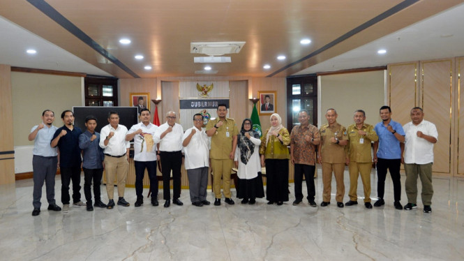 Gubernur Sumut, Bobby Nasution dan Panitia Pencak Silat Championship.