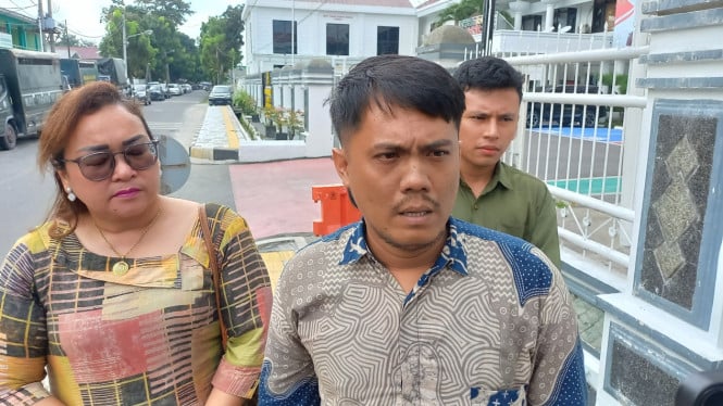 Kuasa hukum korban arisan online, Sevendy Christyan Sihite.
