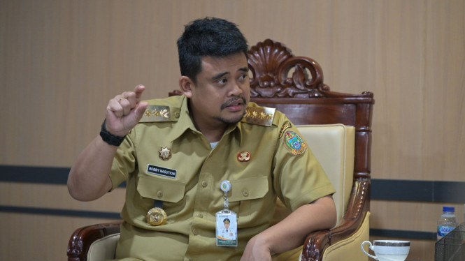 Gubernur Sumut, Bobby Nasution.