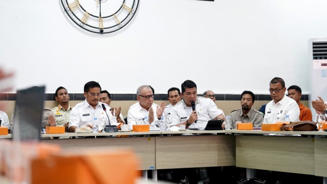 Rapat bahas Kaldera Toba.