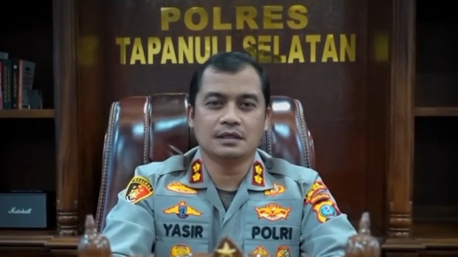 Eks Kapolres Tapsel, AKBP Yasir Ahmadi.