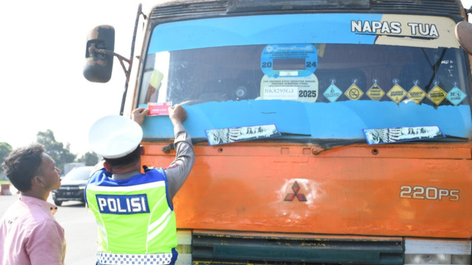 JNT gelar operasi ODOL di Tol Belmera.