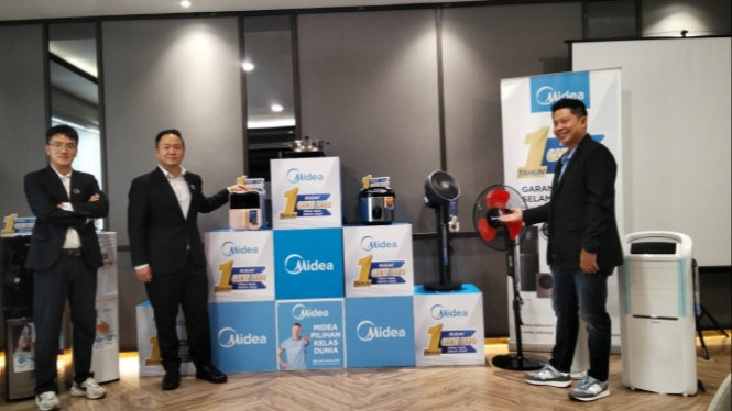 Midea Indonesia luncurkan program 1 Tahun Rusak Ganti Baru.
