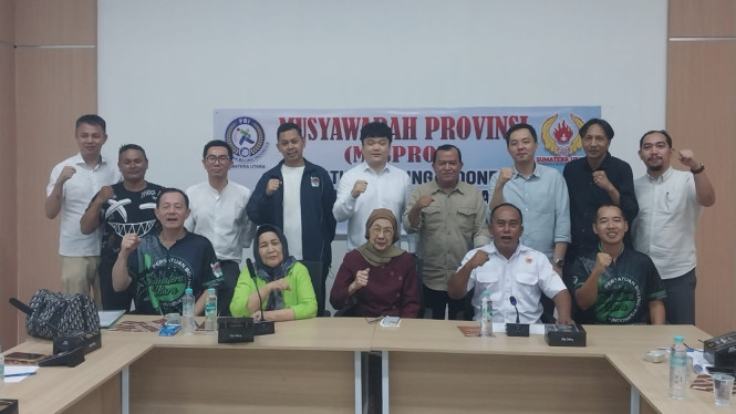 Syafrin MBA MM, terpilih secara aklamasi sebagai Ketua Umum PBI Sumut periode 2025-2029 dalam Musprov PBI Sumut.