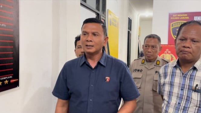 Kasat Reskrim Polres Labusel, AKP Endang R Ginting.