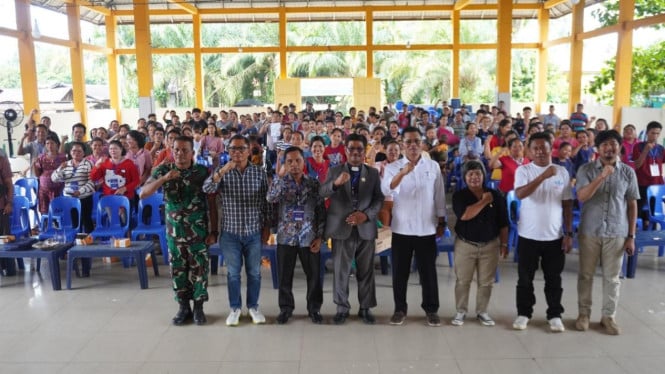 Sosialisasi program Makan Bergizi Gratis di Tapanuli Tengah (Tapteng).