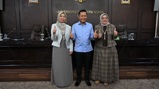 3 Calon Rektor USU 2026-2031 memperoleh suara tertinggi.
