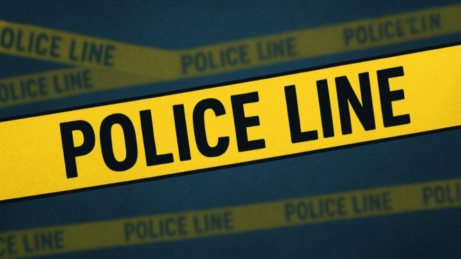 Police Line atau Garis Polisi.