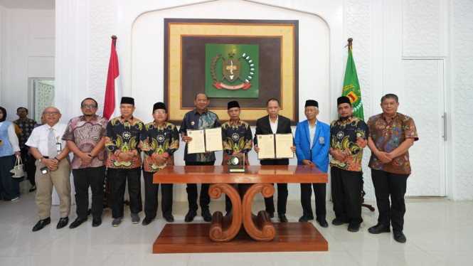 UMSU Jalin Kerja Sama dengan Pemkab Langkat.