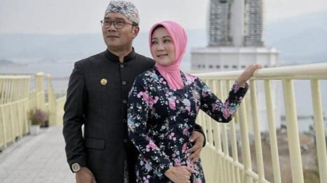 Ridwan Kamil dan Atalia Praratya.