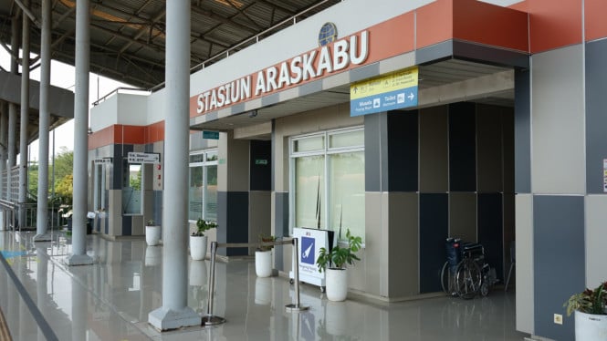 Stasiun Araskabu, Kabupaten Deli Serdang,