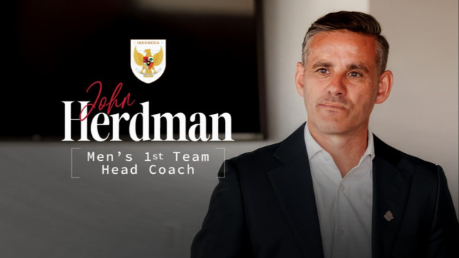 PSSI umumkan John Herdman Pelatih Baru Timnas Indonesia.