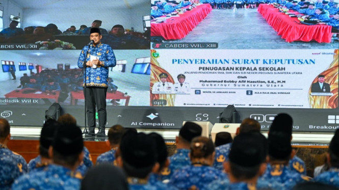 Gubernur Sumut, Bobby Nasution.