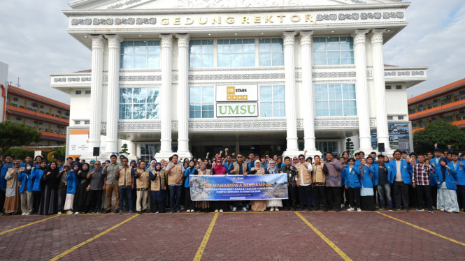 UMSU Lepas 5 Tim Lolos Pendanaan Mahasiswa.